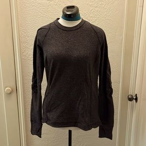 Lululemon warm knit long sleeve top. Barely used.
